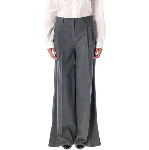 THE GARMENT 女士 FW25 长裤 阔腿褶裥裤