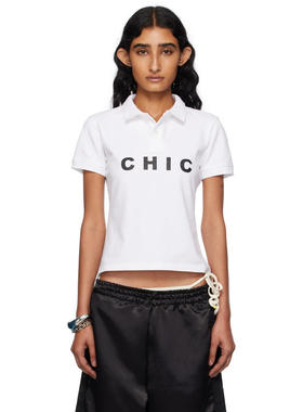 Abra 女士 POLO衫 独家发售白色 Naked Polo 衫