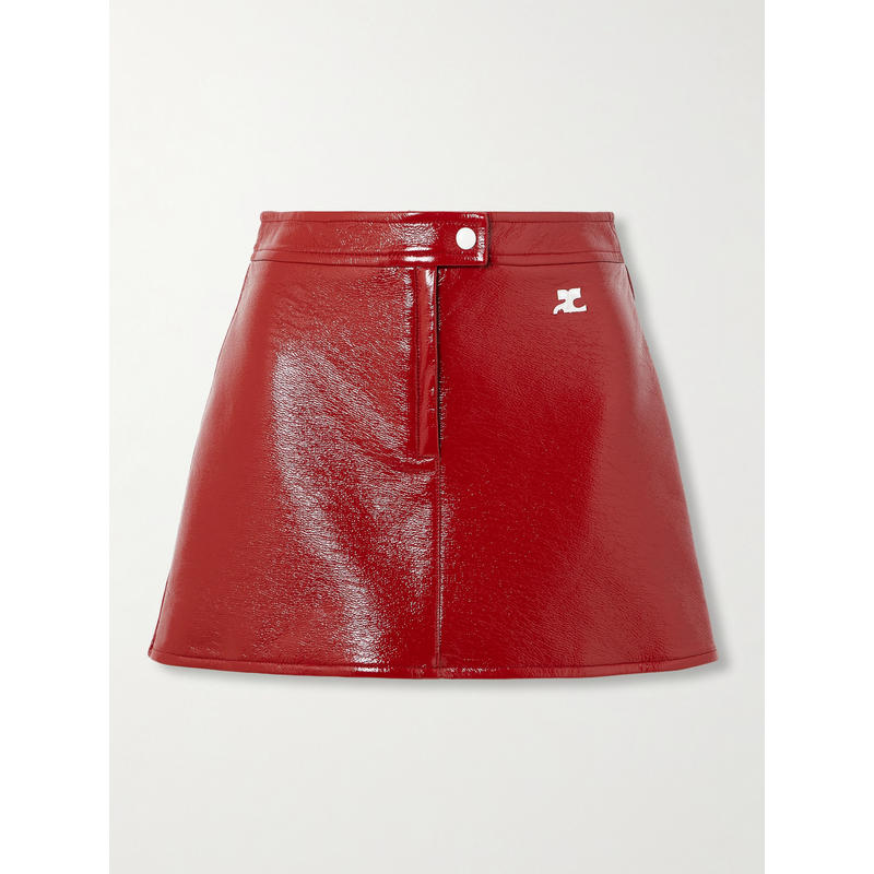 Courrèges 女士 26春新品 迷你裙 徽标半身裙