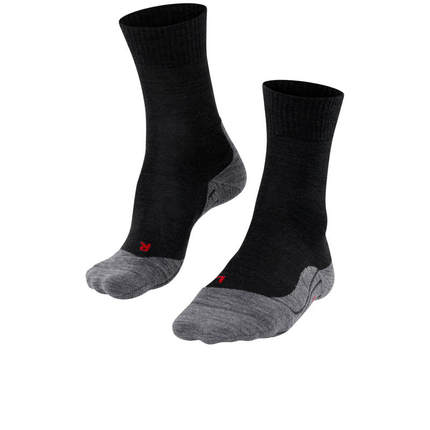 Falke 男士 SS25 袜子 TK5 WANDER TREKKING 黑色袜子