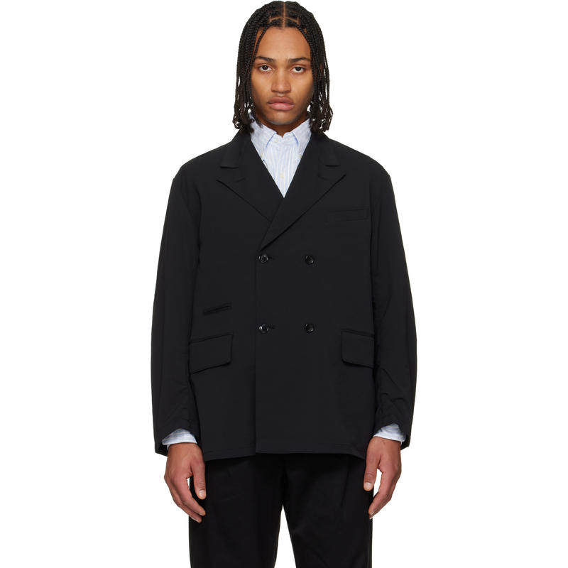 nanamica 男士 西装外套 黑色 ALPHADRY Club 西装外套