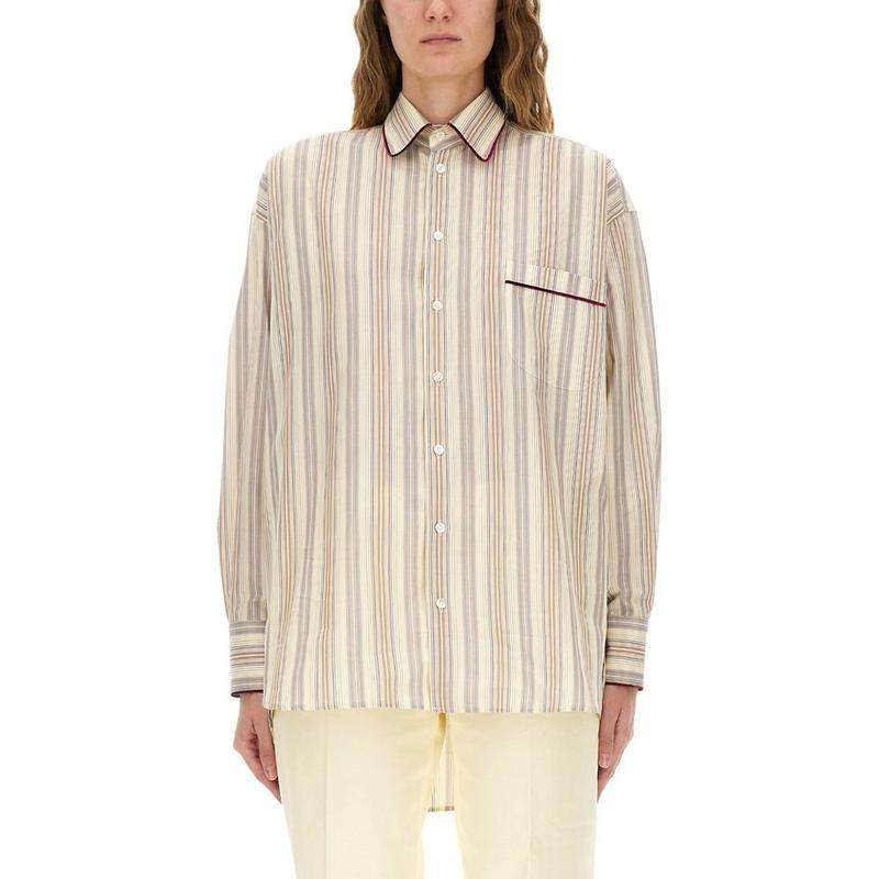 Etro 女士 FW25 衬衫 長袖條紋襯衫