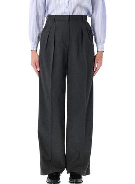 Sessùn 女士 FW25 长裤 Emilio 牛津粘胶纤维裤子