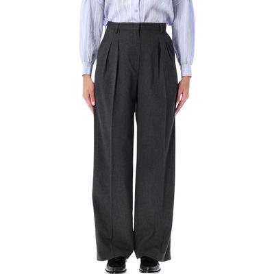 Sessùn 女士 FW25 长裤 Emilio 牛津粘胶纤维裤子