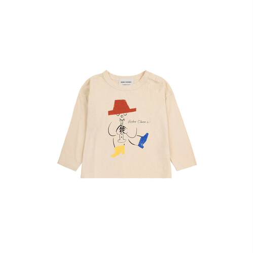 Bobo Choses 婴儿 FW24 T恤 magic player 皱褶童装
