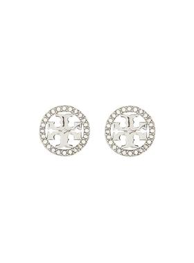 Tory Burch 汤丽柏琦 女士 FW26 耳环 标志密镶耳钉