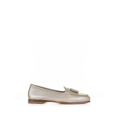Santoni 女士 SS24 乐福鞋 流苏细节