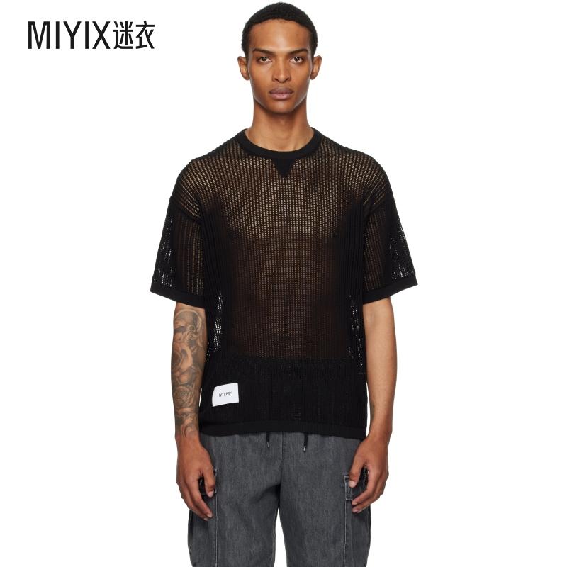 WTAPS 男款黑色 Ghill 针织衫 迷衣时尚