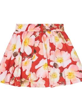 Molo 女童 半身裙 Barbera 花朵棉质童装