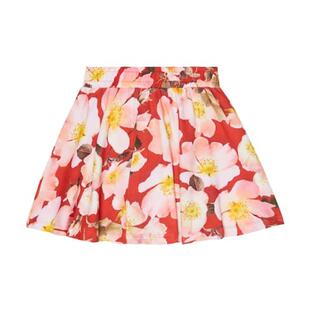 Molo 女童 半身裙 Barbera 花朵棉质童装