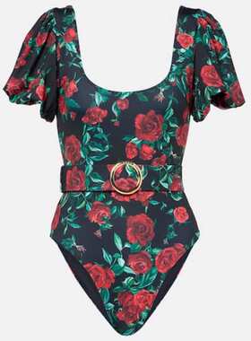 Alexandra Miro 女士 连体泳衣 Jeanie 花朵泳衣
