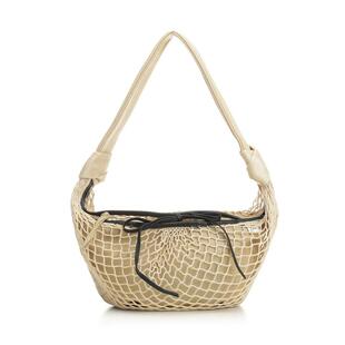 Lemaire 勒梅尔 女士 SS26 单肩包 驼色 Fortune Croissant Filt