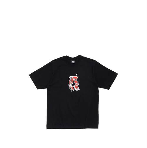 STUSSY 斯图西 男士 FW26 T恤 Polos 黑色美国官网直邮进口