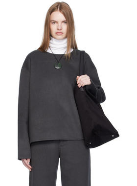 Arch The 女士 上衣 灰色 Handmade Wool Cashmere 上装