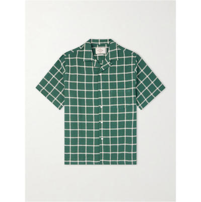 PORTUGUESE FLANNEL 男士 FW26 衬衫 Alvor 格纹有机棉