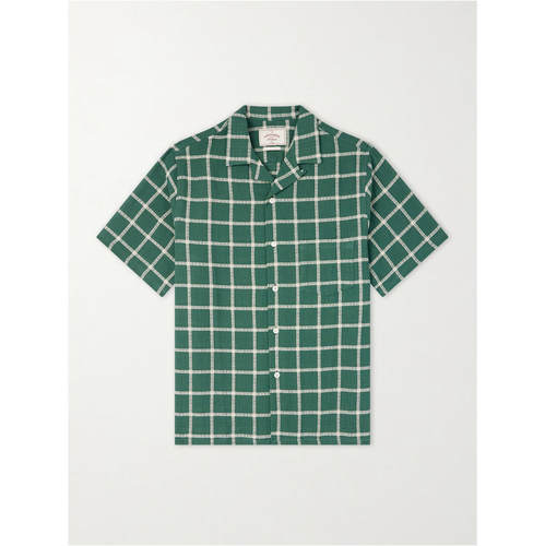 PORTUGUESE FLANNEL 男士 FW26 衬衫 Alvor 格纹有机棉