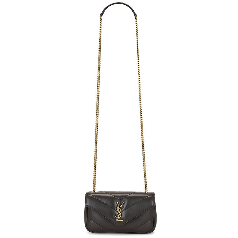 Saint Laurent 女士 FW25 单肩包 Loulou 標誌牌迷你單肩背包