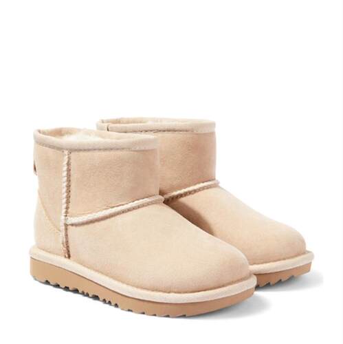 UGG Australia 中性（儿童） 靴子 II 经典款迷你绒面革童鞋童装