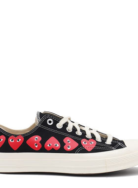 Comme des Garçons川久保玲 中性（成人） CO 黑色棉运动鞋