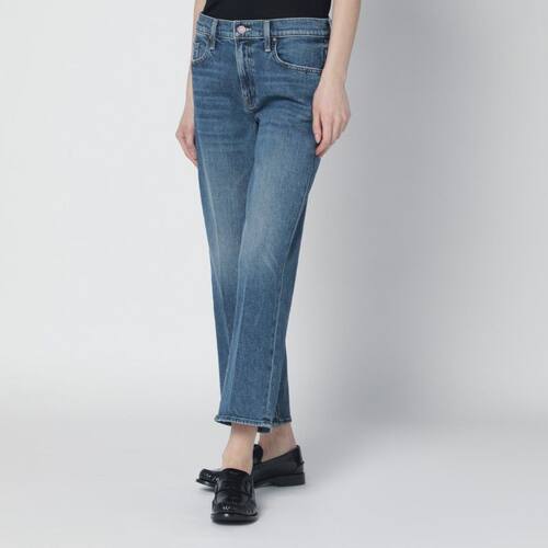 Mother Denim 女士 SS26 牛仔长裤 TROUBLEMAKER 蓝色牛仔裤