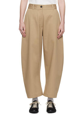 Studio Nicholson 女士 长裤 黄褐色 Chalco Twill