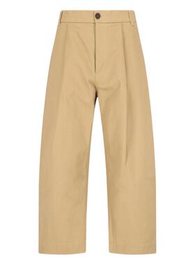 Studio Nicholson 男士 SS26 长裤 腰带环休闲裤