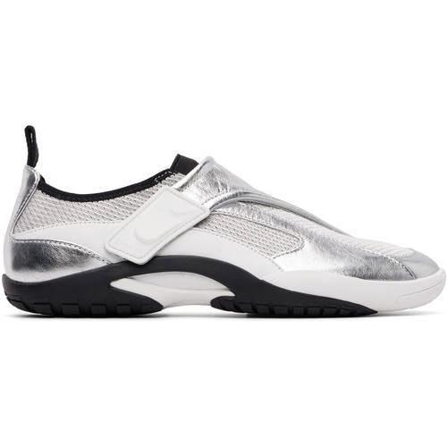Lanvin 浪凡 男士 运动鞋 银色 LNV1 Crinkled Metallic Leather