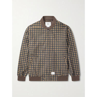WTAPS 男士 SS26 夹克 格纹紧身夹克