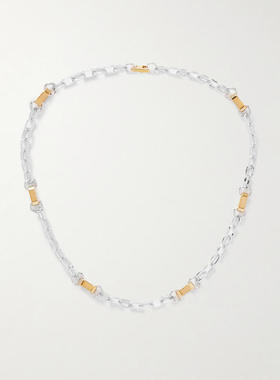 Laura Lombardi 女士 秋冬新品 Centa rhodium- 镀金项链吊坠