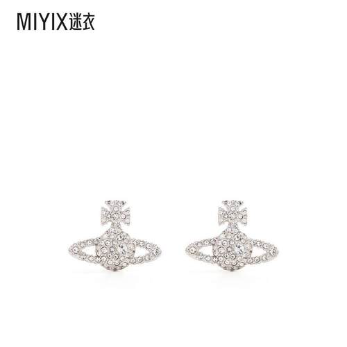 【早秋新品】Vivienne Westwood西太后 女款GRACE 浅浮雕耳钉