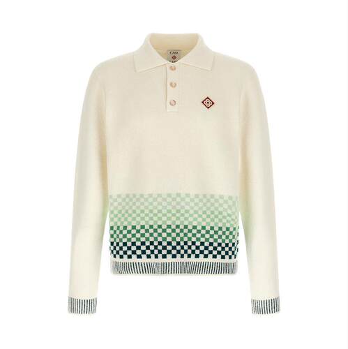 Casablanca 男士 FW26 衬衫 Chess Polo衫