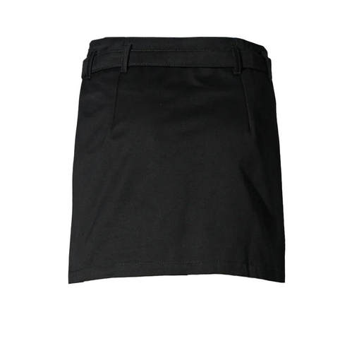 Marine Serre 女士 FW25 中长裙 黑色半身裙