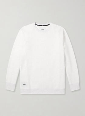 WTAPS 男士 SS26 卫衣 棉质抓绒运动衫
