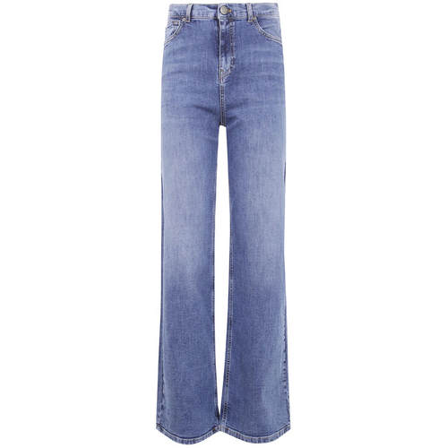 TWINSET 女士 FW25 长裤 WID LEG 合身牛仔
