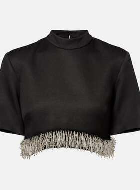 SIMKHAI 女士 上衣 Jalen 精饰短款