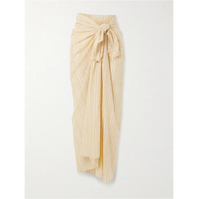 Faithfull the Brand 女士 SS26 罩衫 Lomas pareo 条纹棉质