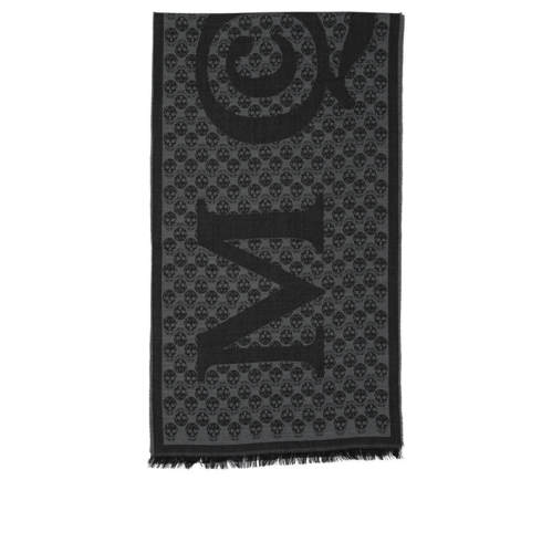 MCQUEEN 亚历山大·麦昆 男士 FW25 围巾 35X190 多徽标