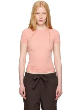 SKIMS 女士 T恤 粉色 Fits Everybody T 恤