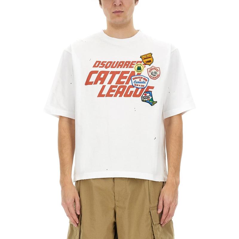 DSquared2 男士 SS25 T恤 短袖T恤