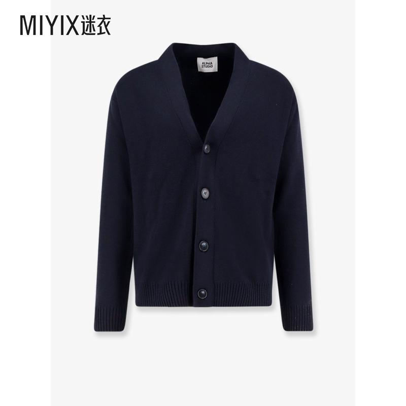 [秋冬新品]Alpha Studio 男款羊毛针织开衫 迷衣时尚