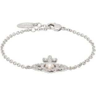 Vivienne Westwood 西太后 男士 手链 Olympia Pearl Chain