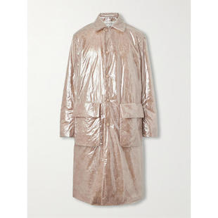 Van 外套 Noten 男士 带里衬尼龙涂层大衣 德赖斯·范诺顿 Dries