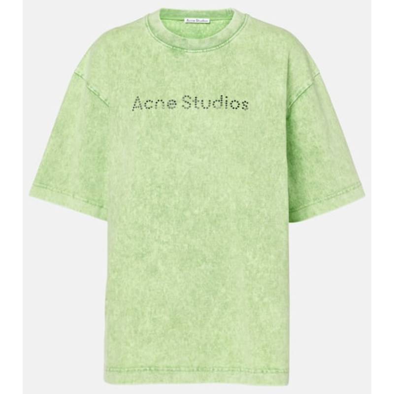 Acne Studios 女士 T恤 Exford Face 棉质针织T恤