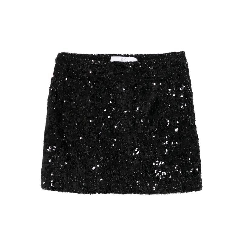 IRO 女士 FW25 半身裙 黑色半身裙