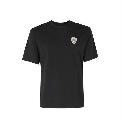Blauer 男士 SS26 T恤 Faxon 标志贴片圆领