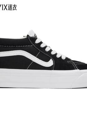 Vans范斯 女士黑色 Premium Sk8-Mid Reissue 83 运动鞋 迷衣时尚