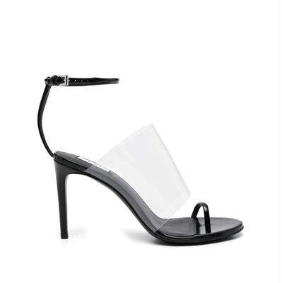 Alaïa 阿莱亚 女士 SS25 凉鞋 黑色 Asymmetric
