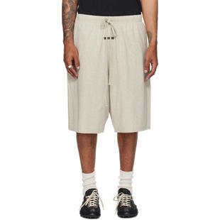 Essentials 男士 短裤 米色 Basketball Jersey 短裤
