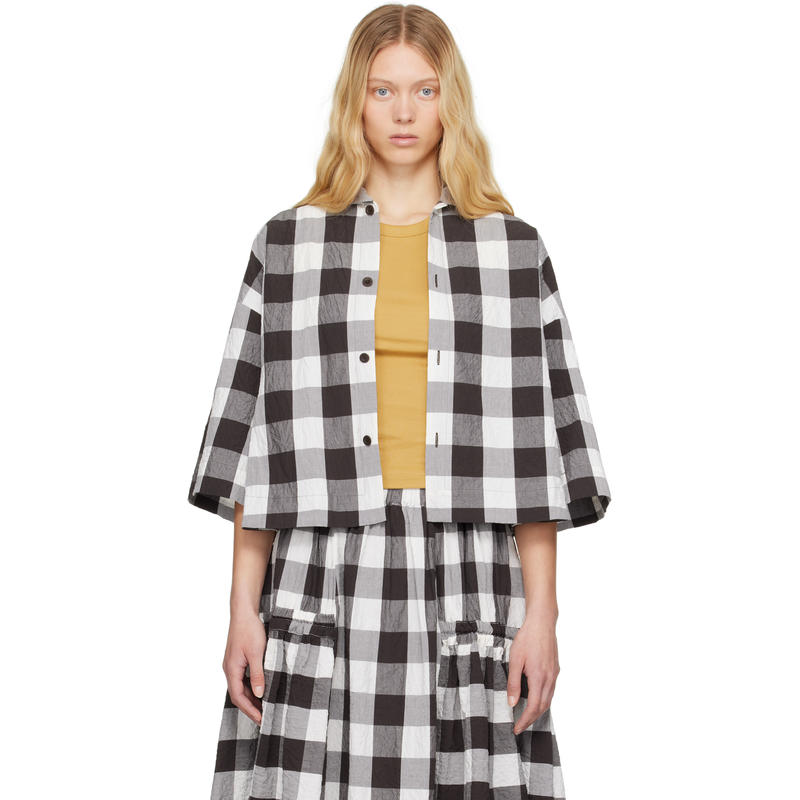 toogood 女士 衬衫 白色  棕色 The Camper 衬衫