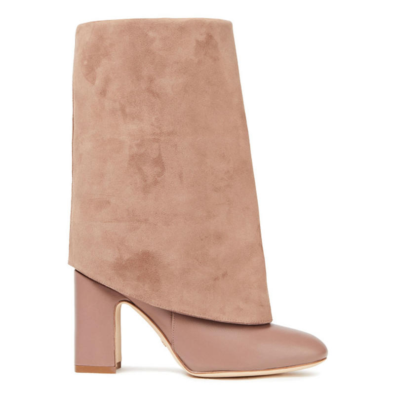Stuart Weitzman 女士 短靴 Lucinda 绒面革皮质靴子